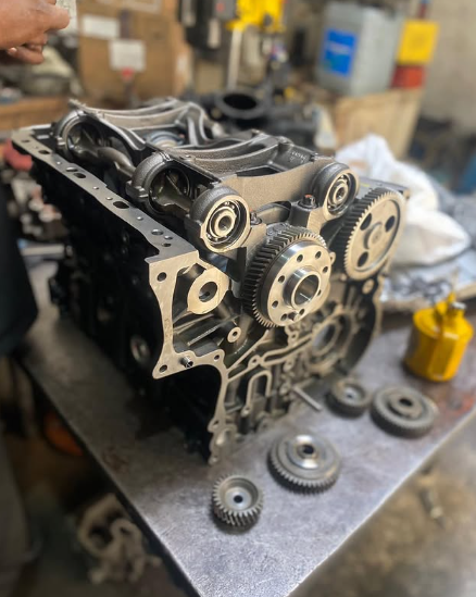 Troca da distribuição do motor